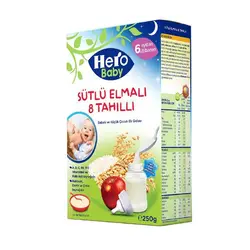 سرلاک هشت غله همراه سیب مخصوص شب هروبیبی Hero Baby