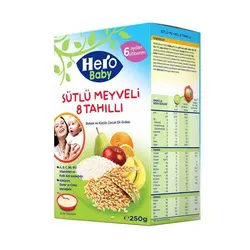 سرلاک هشت غله و میوه هروبیبی Hero Baby
