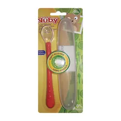 قاشق سیلیکونی نابی مدل Nuby ID5556