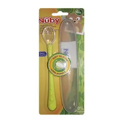 قاشق سیلیکونی نابی مدل Nuby ID5556