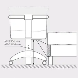 تخت کنار مادر Pali مدل Maya Gray