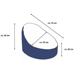 نشیمن راحتی کودک Doomoo مدل Home Grey