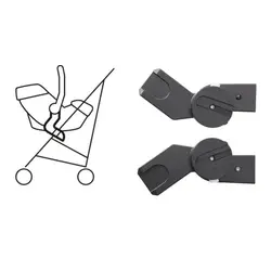 ست کالسکه خاکستری سایبکس cybex مدل Iris