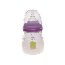 شيشه شير بنفش 160 ميل با عایق حرارتی یومه umee N100003-P