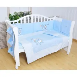 سرویس خواب 7 تکه خرس و سگ آبی MAMAS&PAPAS کد 7212