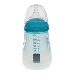 شيشه شير آبی 260 ميل با عايق حرارتی یومه umee N100006-B