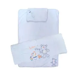 سرویس خواب 3 تکه MAMAS & PAPAS طرح خرس و سگ آبی