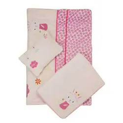 سرویس خواب 3تکه MAMAS&PAPAS خرگوش صورتی