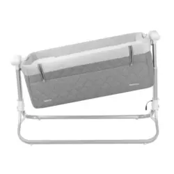 تخت کنار مادر و گهواره برقی بژ کیکابو مدل Kikkaboo Sway Me