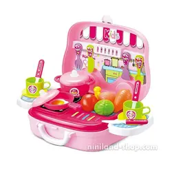 اسباب بازی کیف آشپزی چرخ دار Kitchen Set