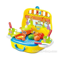 اسباب بازی کیف آشپزی چرخ دار Kitchen Set
