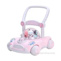 واکر موزیکال صورتی A+Baby Walker