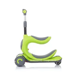 اسکوتر 2 کاره چیپولینو مدل Chipolino 2 in 1 SPACE X Lime