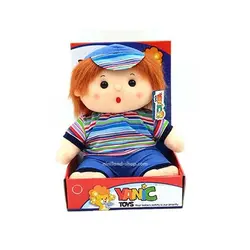 عروسک پسر لباس رنگی یانیک مدل YUN-AF200107