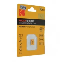 کارت حافظه microSDHC کداک مدل Premium Performance کلاس 10 استاندارد UHS-I U1 سرعت 85MBps ظرفیت 16 گیگابایت - نورسیستم
