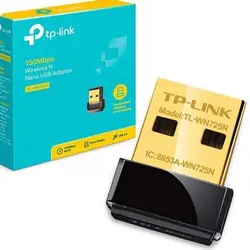 کارت شبکه USB بی‌ سیم N150 Nano تی پی-لینک مدل TL-WN725N