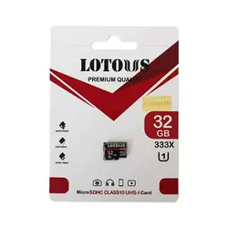 کارت حافظه 32 گیگ‌ لوتوس مدل 333X - نورسیستم