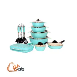 سرویس قابلمه داخل سرامیک با ماهیتابه رژیمی ناسا ،مدل NS-6045A