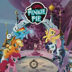 آلبوم کاغذ دیواری پینکی پای (pinkie pie)