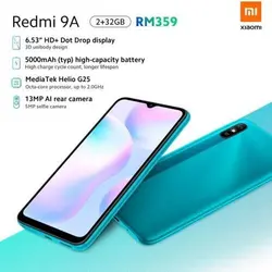 گوشی موبایل شیائومی Xiaomi Redmi 9A 32GB