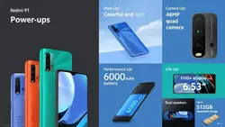 گوشی موبایل شیائومی ردمی 9 تی Xiaomi Redmi 9T