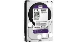 هارددیسک اینترنال وسترن دیجیتال مدل Purple WD60PURZ ظرفیت 6 ترابایت