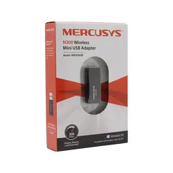 کارت شبکه وایرلس 300Mbps مرکوسیس مدل MW300UM