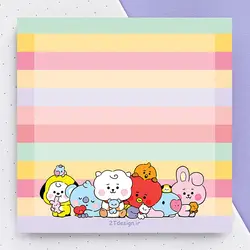 برگه یادداشت طوطی دیزاین طرح BT21 | طوطی دیزاین