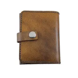 کیف کارت و پول چرم بلوط