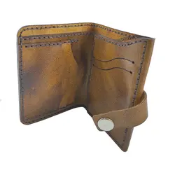 کیف کارت و پول چرم بلوط