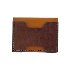 کیف کارتی مدل پروانه ای چرم بلوط