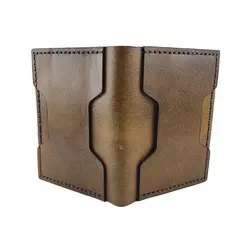 کیف کارتی مدل پروانه ای چرم بلوط