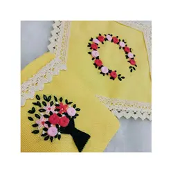 جانماز کنفی گلدوزی