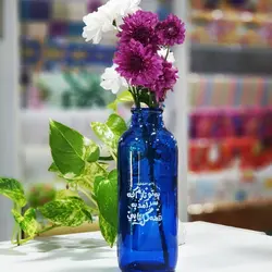 گلدان شیشه ای غدیر