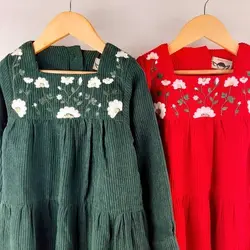 پیراهن دخترانه بابونه 4 | تولیدی پوشاک آنجل