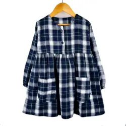 پیراهن دخترانه مینو 2 | تولیدی پوشاک آنجل