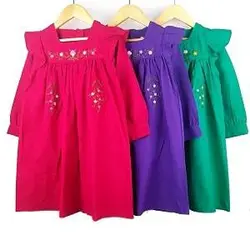 پیراهن دخترانه پارمیدا | تولیدی پوشاک آنجل