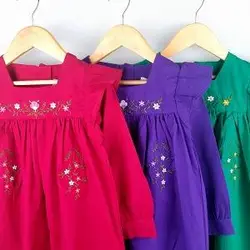 پیراهن دخترانه پارمیدا | تولیدی پوشاک آنجل