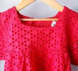 پیراهن دخترانه مانلی | تولیدی پوشاک آنجل