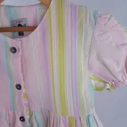 پیراهن دخترانه هلیا | تولیدی پوشاک آنجل