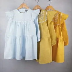 پیراهن دخترانه ساناز | تولیدی پوشاک آنجل