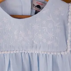 پیراهن دخترانه ساناز | تولیدی پوشاک آنجل