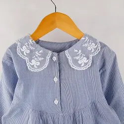 پیراهن دخترانه پریسا آستین بلند | تولیدی پوشاک آنجل