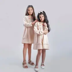 پیراهن دخترانه لادن | پوشاک بچه گانه آنجل