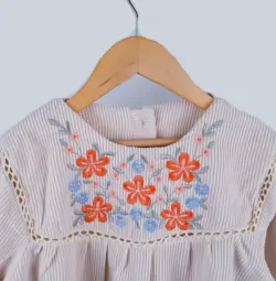 پیراهن دخترانه لادن | پوشاک بچه گانه آنجل