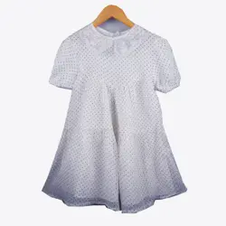 پیراهن دخترانه برفی | پوشاک بچه گانه آنجل