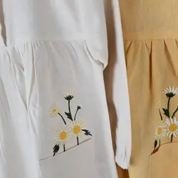 پیراهن دخترانه آفتاب | تولیدی پوشاک آنجل