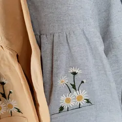 پیراهن دخترانه آفتاب | تولیدی پوشاک آنجل