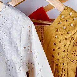 پیراهن دخترانه شیرین | تولیدی پوشاک آنجل