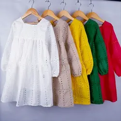 پیراهن دخترانه رنگین کمان | تولیدی پوشاک آنجل